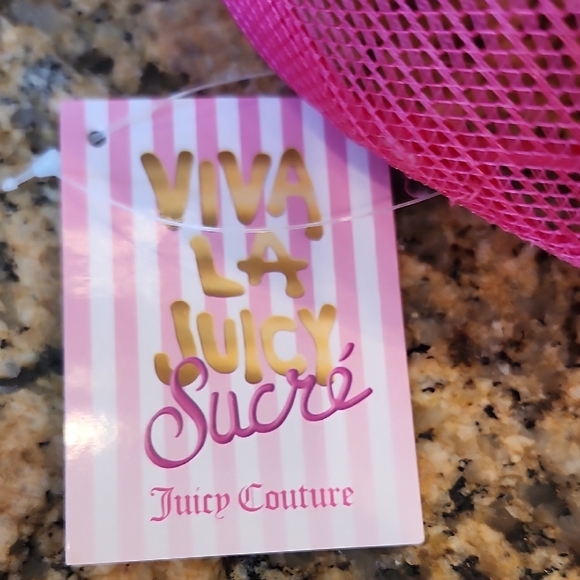 Juicy Couture Fuchsia Cap with Logo - Picture 6 of 7